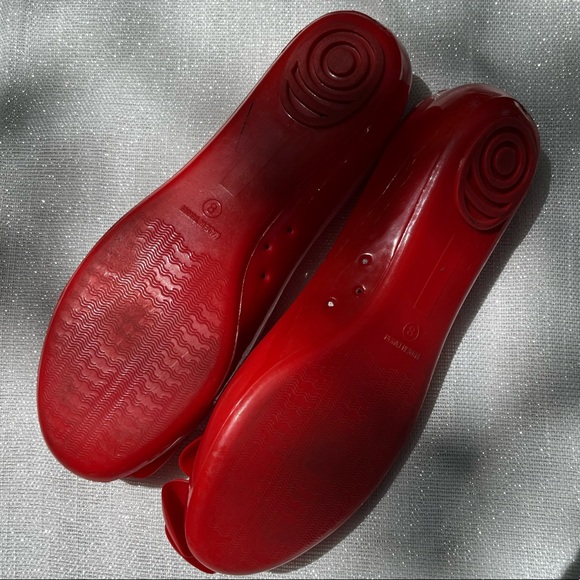 Kate Spade Jelly Flats - Red Rose - Picture 4 of 12